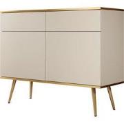 Meubella - Dressoir Orleans - Beige - 107 cm