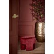 Poef Batoemi - Rood - Ø51x45cm