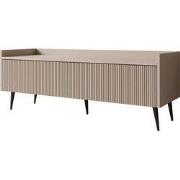 Meubella - Asty - TV-Meubel - Beige - 121 cm