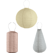 Lumiz Solar tuinverlichting Pastel Set - 3 stuks