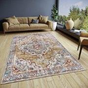 Klassiek Vintage vloerkleed - Strozzi Rood/Multi - 80 X 240 CM