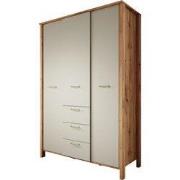 Meubella - Kledingkast Isaac - Beige - 138 cm