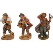 Kerststalfiguren 3-delig - 10 cm