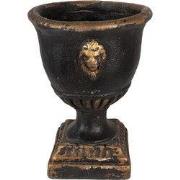 Clayre & Eef Bloempot Ø 33x42 cm Bruin Zwart Magnesium (MGO)