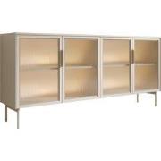 Meubella - Lomo - Dressoir - Beige - 181 cm