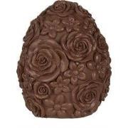 Clayre & Eef Decoratie Beeld Ei Ø 11x14 cm Bruin Polyresin