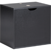 SUZANO - Badkamermeubel - Zwart - 44 x 40 cm - MDF