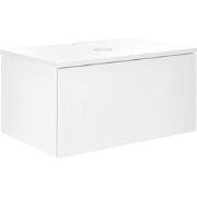ALZIRA - Badkamermeubel - Wit - 80 x 52 cm - Hout