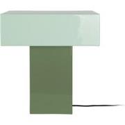 Leitmotiv - Tafellamp Grato Recto - Jungle green & grayed jade