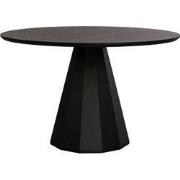 Kick eettafel Viggo - 120cm - Zwart