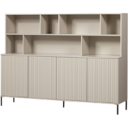 WOOOD New Gravure Wandkast - Grenen - Dust - 150x200x44