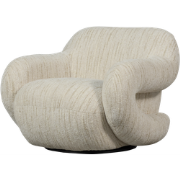 WOOOD Folke Fauteuil - Chenille Naturel - Melange - 70x88x88