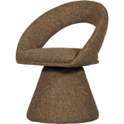 WOOOD Winter Draaibare Eetkamerstoel - Zand Melange - 80x63x57