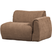 WOOOD Baggy 1-Zits Met Arm Rechts - Geweven Chenille - Bruin -