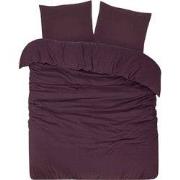 DoubleDry Dekbedovertrek Flanel 100% Zacht Katoen - Eenpersoons 140x20...