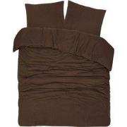 DoubleDry Dekbedovertrek Flanel 100% Zacht Katoen - Tweepersoons 200x2...