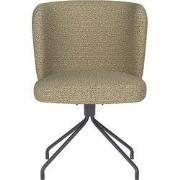 Eetkamerstoel Groen - Metaal Draaibaar - Stan