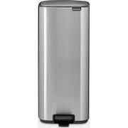 Bo Pedaalemmer, 30 liter, stil sluitend, kunststof binnenemmer - Matt ...