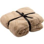 Dutch Decor LESLIE - plaid 150x200 cm - 100% gerecycled polyester - Ir...