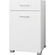 ML-Design Linnenkast wit, 50x78,5x45 cm, gemaakt van MDF