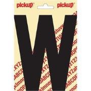 Plakletter Nobel Sticker letter w