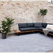 Buitenkleed Marble - Grijs/wit - dubbelzijdig - EVA Interior - Polypro...