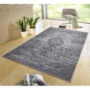 Vintage Laagpolig vloerkleed - Gloria - Mouse - 80 X 150 CM