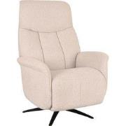 LABEL51 Fauteuil Oslo - Naturel - Boucle - Elektrisch - 87x79x112 cm