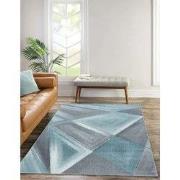 Fano Modern Blauw - Grijs vloerkleed - - 160 X 230 CM