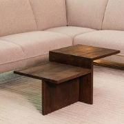 LABEL51 Salontafel Skip - Espresso - - 90 cm