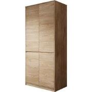 Meubella - Kledingkast Cuarto - Eiken - 91 cm