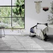 Villeroy & Boch - Laagpolig vloerkleed Wol - Ursule - Grijs - 80x250 c...