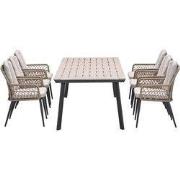 Garden Impressions Kalibo tuinset 7-delig - Penedo tuintafel 230x100 c...