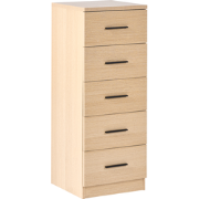 KITIMAT - Ladekast 5-lades - Lichtbruin - MDF