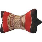 Fine Asianliving Thais Nekkussen Meditatiekussen Steun Hoofd Rug Rood
