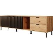 Meubella - TV-Meubel Vic - Eiken - 183 cm