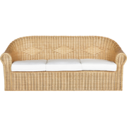 LIVADEIA - 3-zits tuinbank - Natuurlijk - Rotan