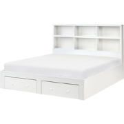 TARARE - Bed met 2 lades - Wit - 180 x 200 cm - MDF