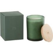 J-Line - Geurkaars Accords Essentiels Bois Givré-52h - 10.5x10.5x14cm