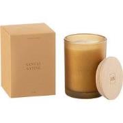 J-Line - Geurkaars Accords Essentiels Santal Satiné-38h - 8.5x8.5x12.5...
