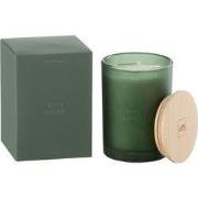 J-Line - Geurkaars Accords Essentiels Bois Givré-38h - 8.5x8.5x12.5cm