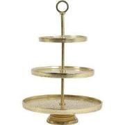 Light & Living - Etagere LUTEK - Ø32x48cm - Goud