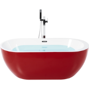 NEVIS - Badkuip - Rood - 75 x 160 - Acryl