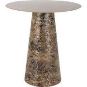 Side Table Mosaic Marble High