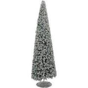 Kerstboompje sparkle berry grey 30 cm