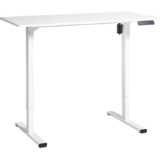 TAVARES - Elektrisch verstelbaar bureau - Wit - Vezelplaat