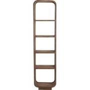 Light&living Kast open 50x35x200 cm DANE hout mat grijs-bruin