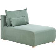 NERBO - Chaise longue - Lichtgroen - Polyester