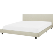 ALBI - Tweepersoonsbed - Beige - 180 x 200 cm - Polyester