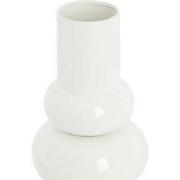 Vaas Irissa - Wit - Ø19x43cm